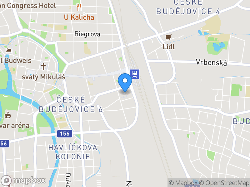 Lokace pracovní pozice na mapě