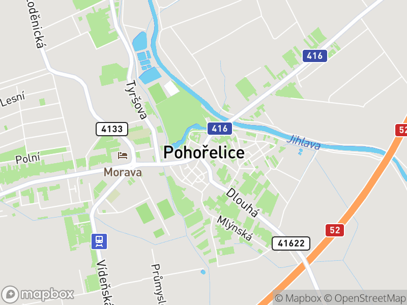 Lokace pracovní pozice na mapě