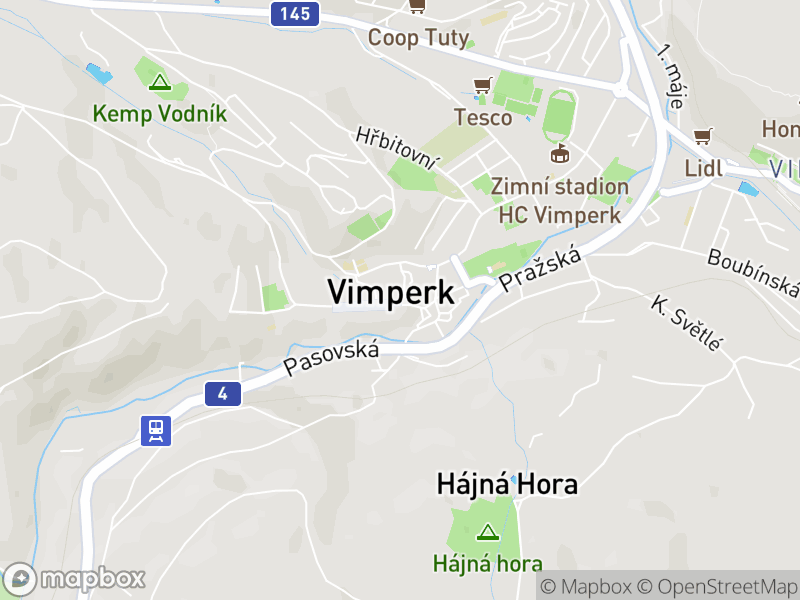 Lokace pracovní pozice na mapě