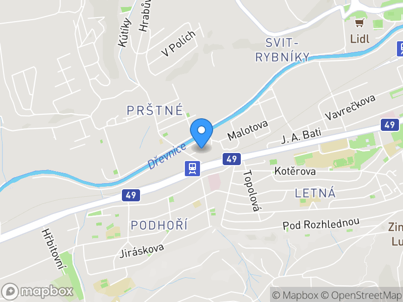 Lokácia pracovnej pozície na mape
