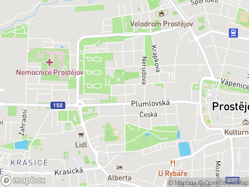 Lokace pracovní pozice na mapě