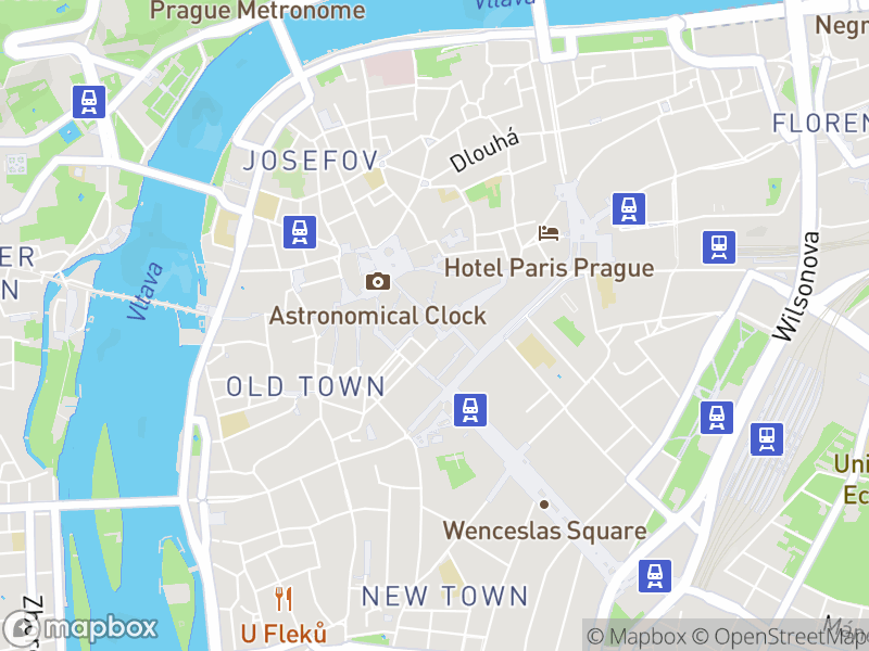 Lokace pracovní pozice na mapě