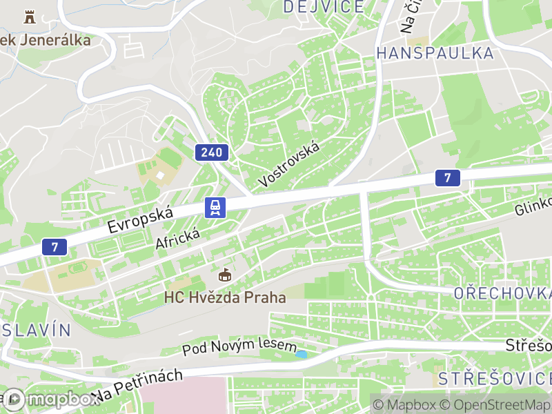 Lokace pracovní pozice na mapě