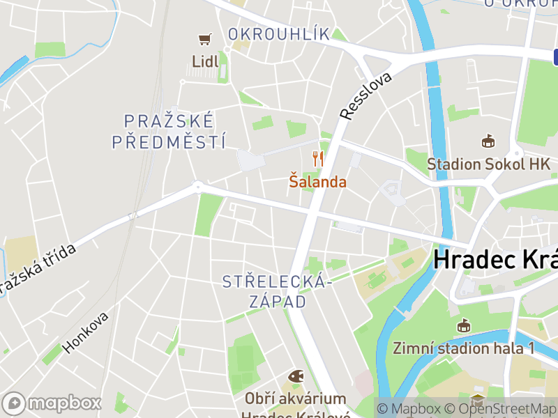 Lokace pracovní pozice na mapě