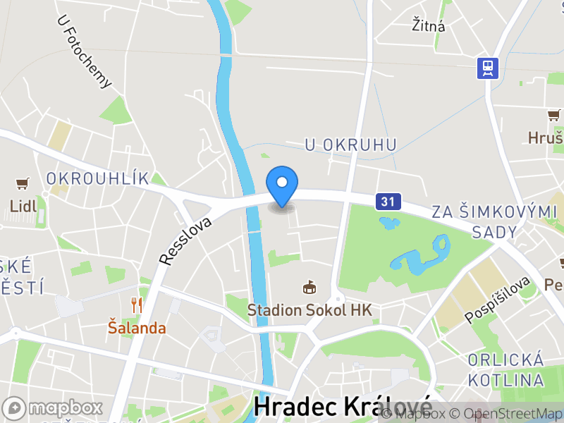 Місце роботи на карті