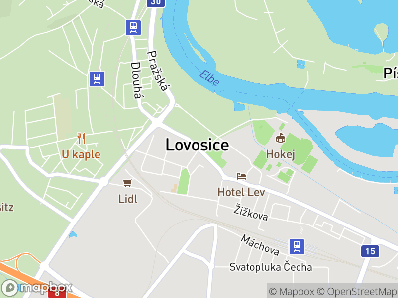 Lokace pracovní pozice na mapě